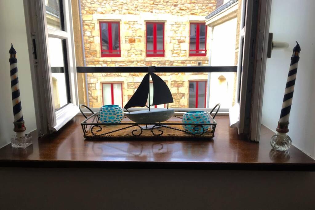 Appartement De Charme Rue Du Chateau 오레 외부 사진